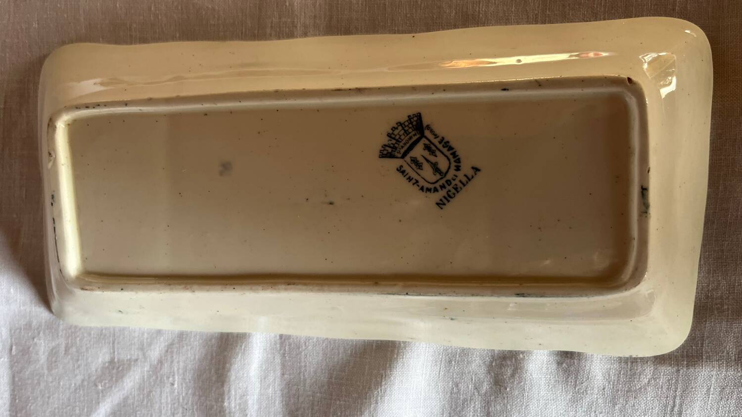 Porte savon ancien St Amand & Hamage