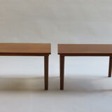 Pair of Midcentury Teak Side Tables