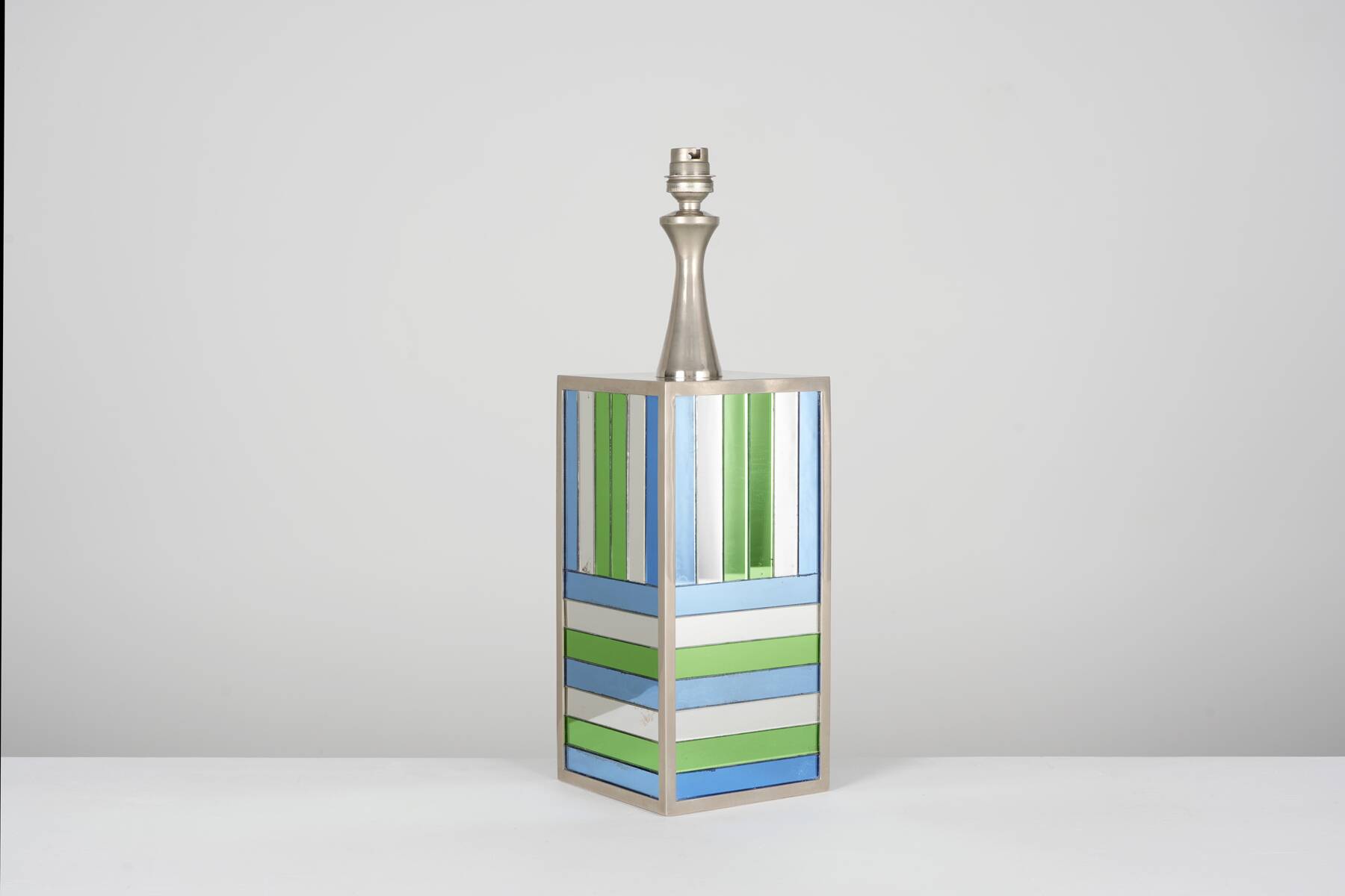 Philippe Barbier rare mirror lamp circa 1970