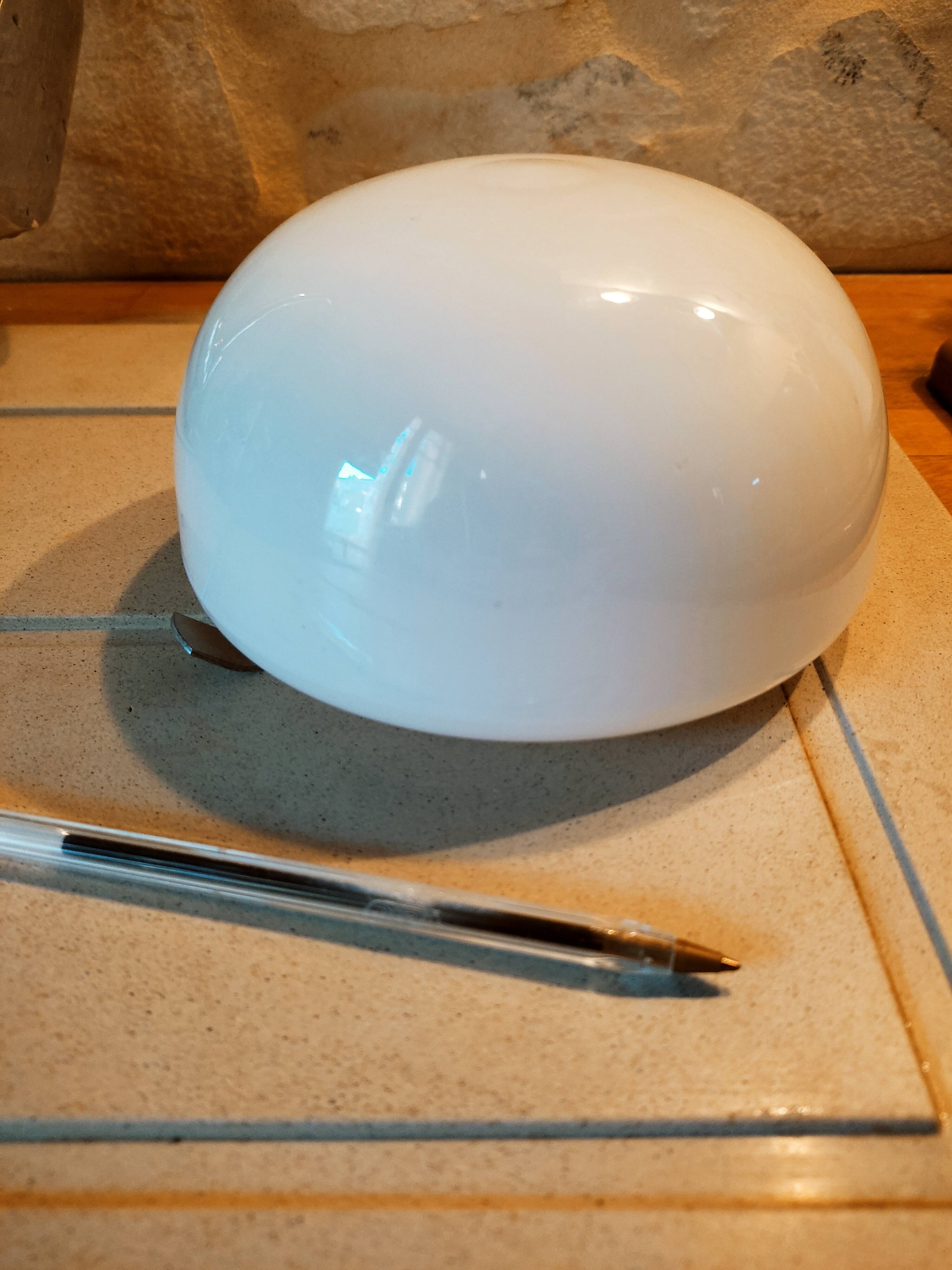 Opaline ceiling lamp 15 cm