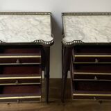 Pair of Louis XVI Style Bedside Tables