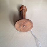 Wooden lamp foot
