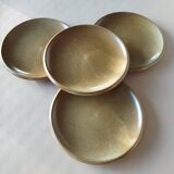 4 Brenne stoneware dessert plates