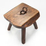 Rustic wooden stool ca.1900