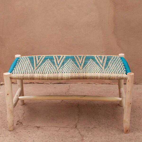 Contemporary Moroccan bench