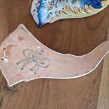 Pair of bouquet holders in Nevers earthenware - By Amand Hiver