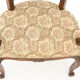 Louis XV style shepherdess armchair