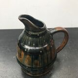Former digoin ceramics brown shape pitcher