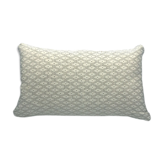 Cushion Balu Chauung white and olive 30x50cm