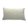 Coussin blanc et olive 30x50cm