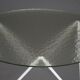 Table basse ronde minimaliste hollandaise. Années 1950