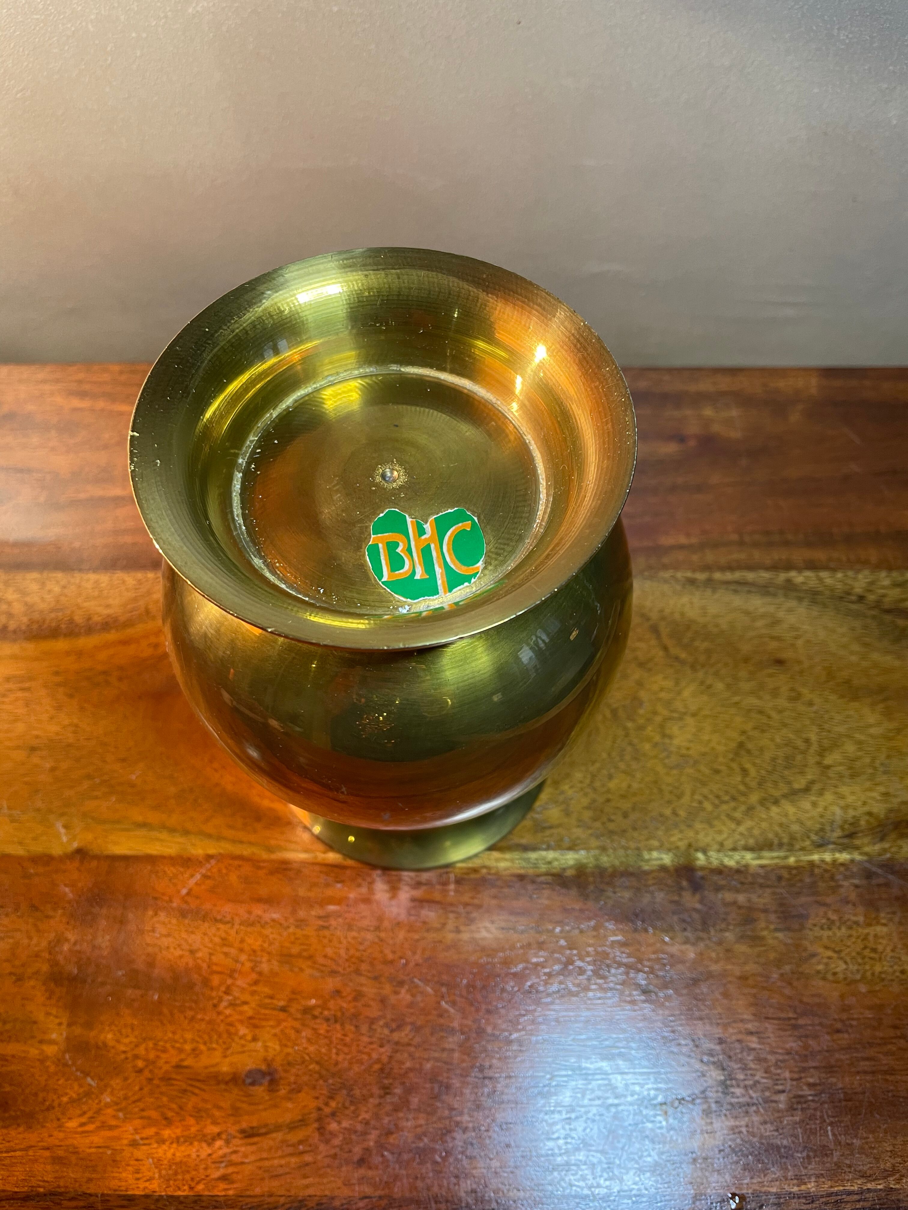Brass vase