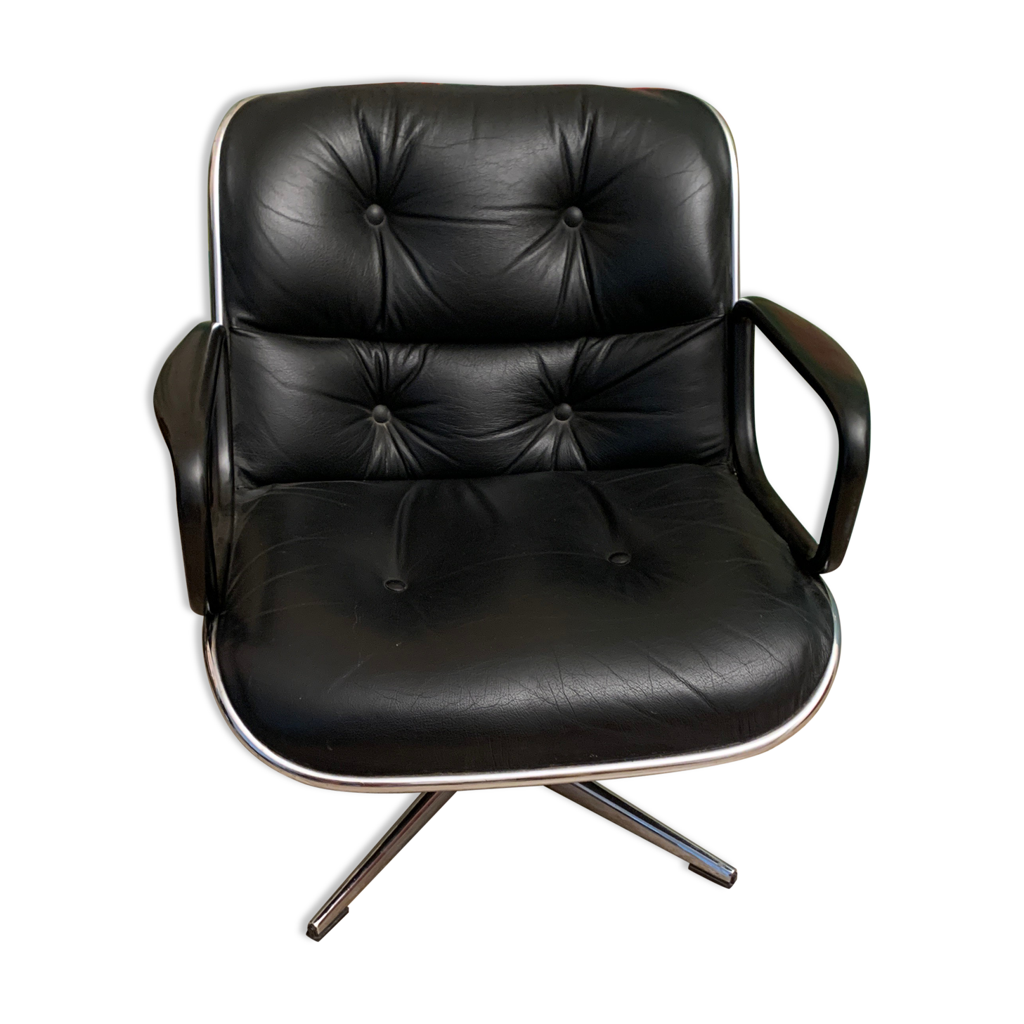 Armchair 1255 by Charles Pollock edited by Knoll