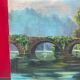 Oil on canvas, Mill on river Brittany - signed M Bonnardet 1947