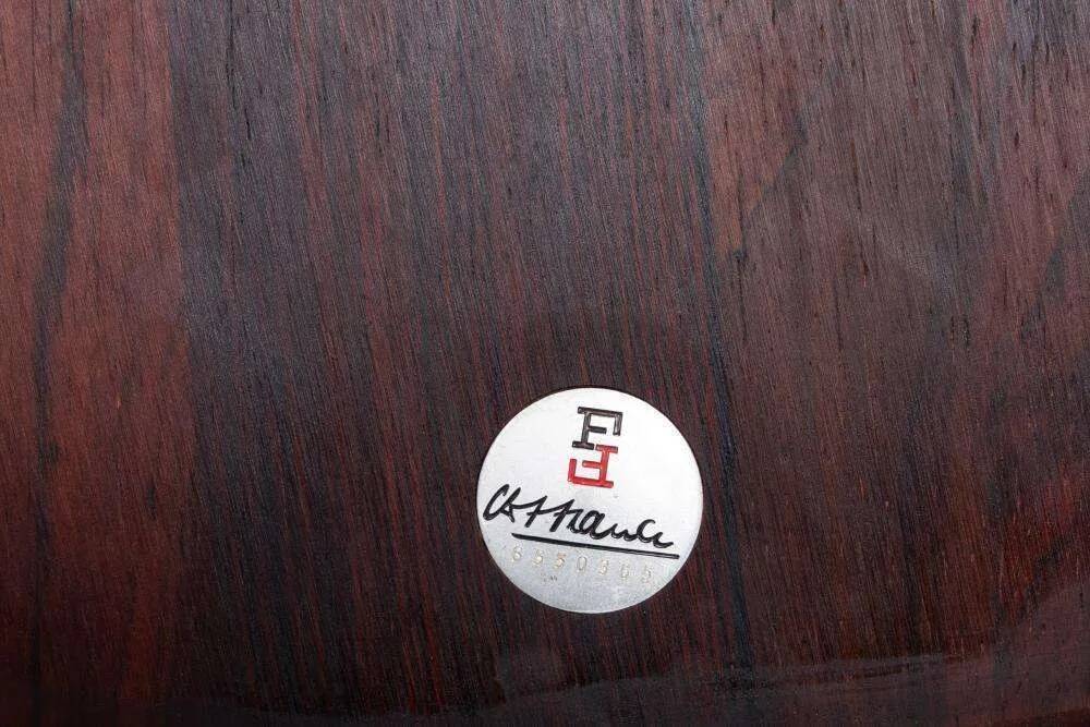 Coffee table France & Son in rosewood, Midcentury coffee table.