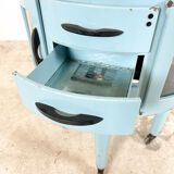 Vintage dentist cabinet leon martin girator meuble