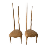 Chaises "Sylvie" par Rie et Yiouri Augousti, France 1989