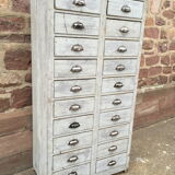 Industrial workshop furniture with vintage drawers 1930