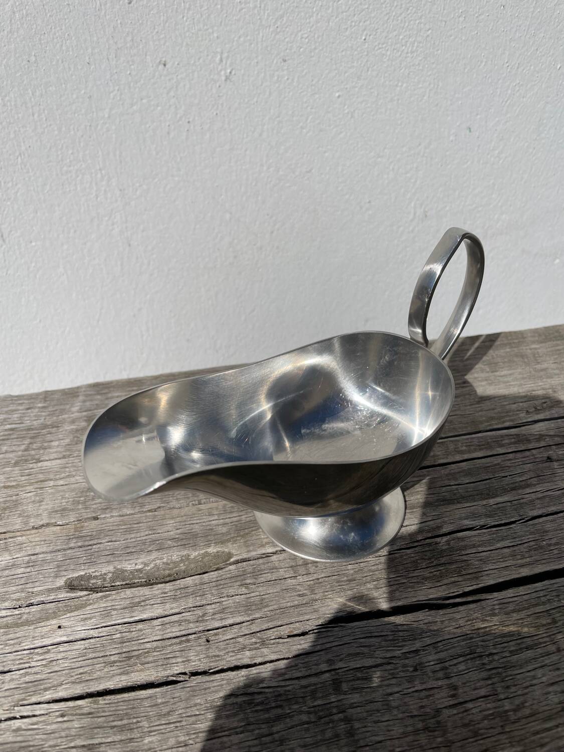 Saucière Royal BB métal argenté