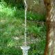 Luster with tassels