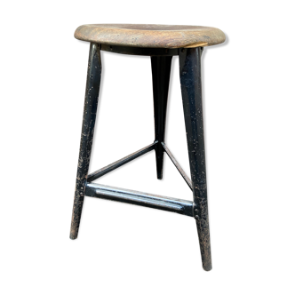 Tabouret industriel vintage