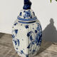Pot couvert Delft bleu et blanc