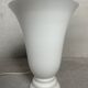 2x vintage opaline vase lamps
