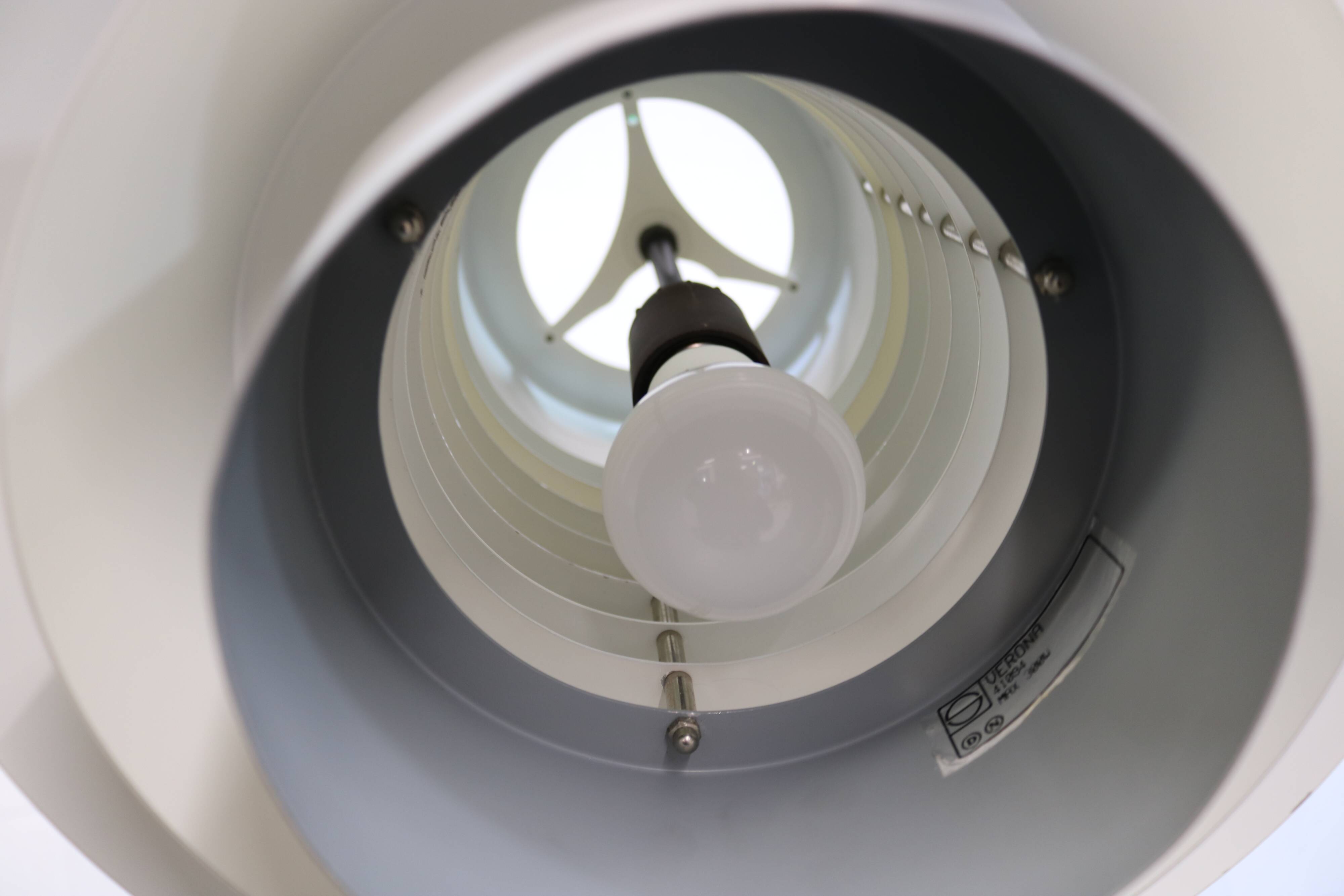 XL Verona Pendant Lamp by Svend Middelboe for Nordisk Solar - 1980s Scandinavian