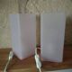 Duo de lampes IKEA GRONO – Rose clair – Design scandinave