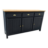 Buffet 3 tiroirs et 3 portes