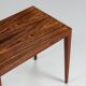 Severin Hansen side tables in rosewood Haslev Denmark 1960