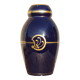 Vase 30s blue of Sèvres and gold Ste Radégonde or Tours Pinon (unsigned)
