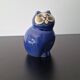 Ceramic cat mia cobalt blue lisa larson atelier gustavsberg