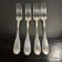 fourchettes en argent