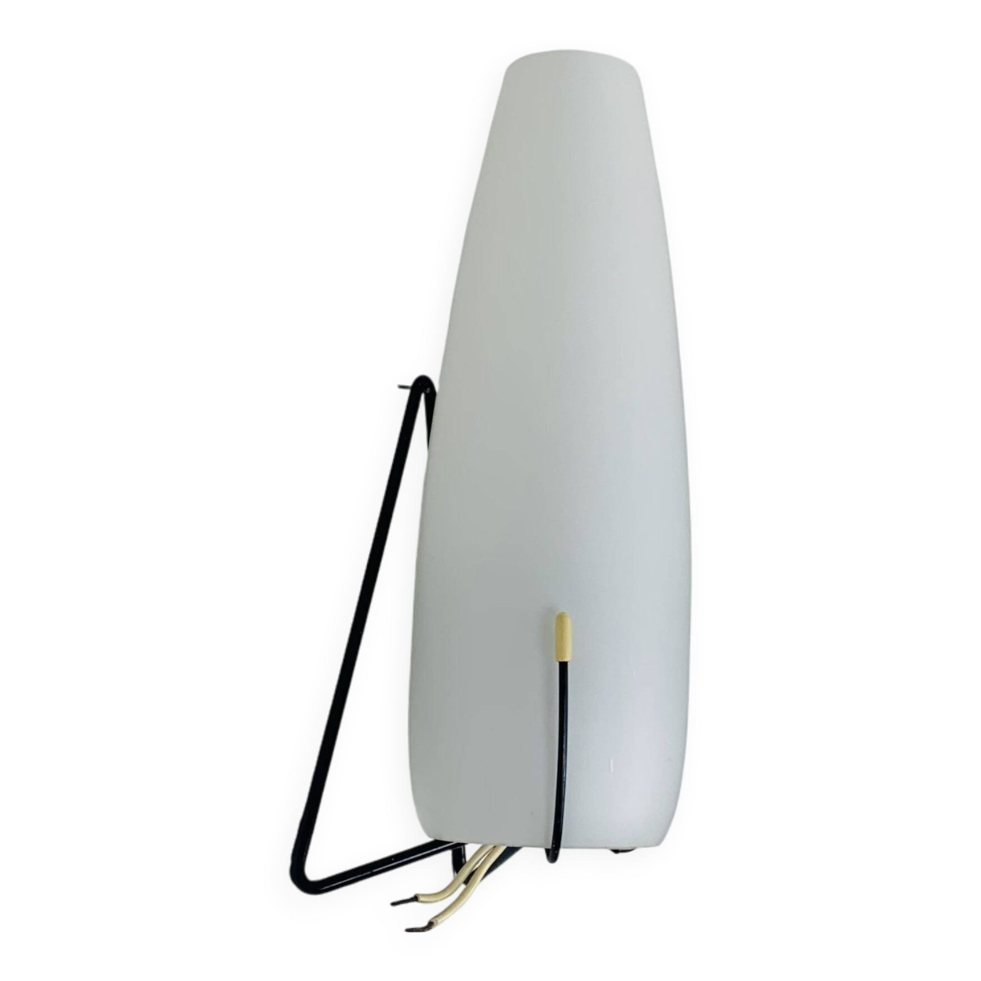 Louis Kalff 50s opaline wall lamp