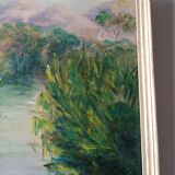 Signed nature painting
