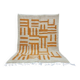 Handmade Berber rug Azilal orange size 150 x 250 cm