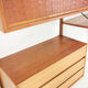 Poul Cadovius teak bookcase Danish 1960