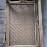 Vintage rattan chest of drawers