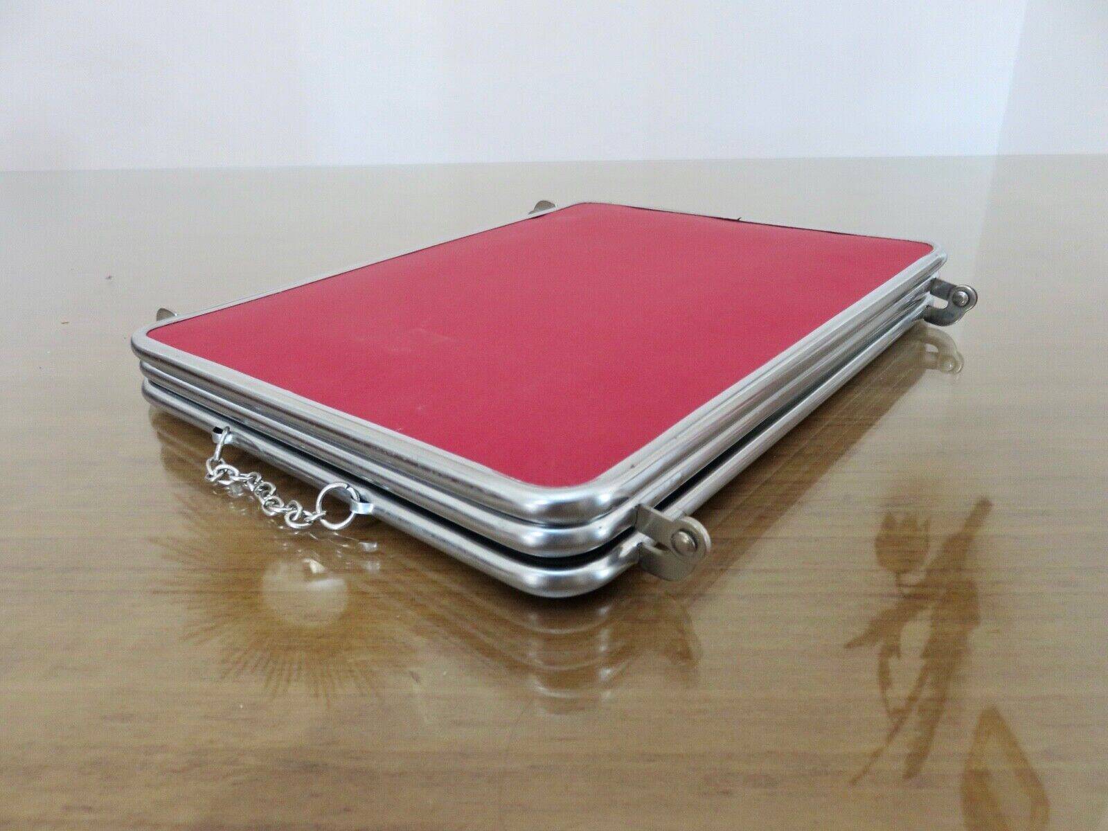 Triptych barber mirror from the 50s and 60s