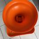 Orange plastic coffee table S.e.l.a.p.