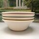 4 Digoin cups France the Francorussian green yellow blue pink dessert