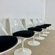 Lot de 6 chaises Tulip d'Eero Saarinen pourr Knoll International , 1970S