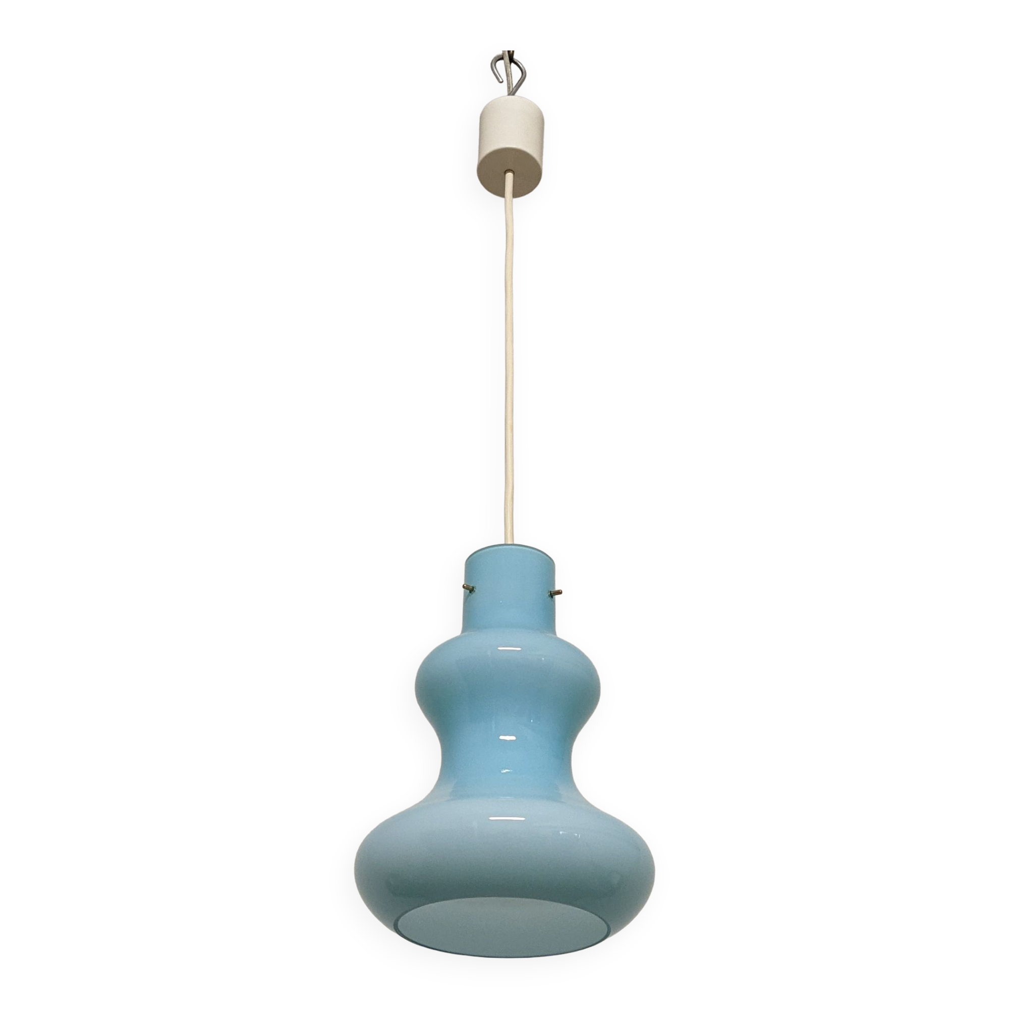 Blue opaline suspension from the 50s/60s