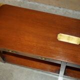 Kennedy Harrods military campaign console with two drawers