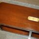 Kennedy Harrods military campaign console with two drawers