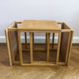 Danish pull out tables by Kai Kristiansen for Vildbjerg Møbelfabrik