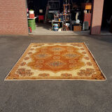 XL vintage wool rug, 1960s 296x391cm