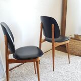Pair of Baumann chairs model Pegasus circa 1960