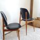 Pair of Baumann chairs model Pegasus circa 1960